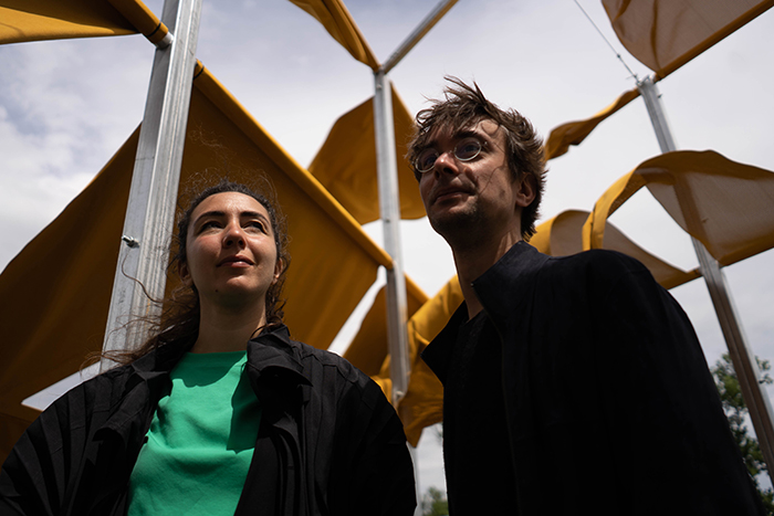 Alcantara参与的户外装置“苗床”：用人造材料来保护自然