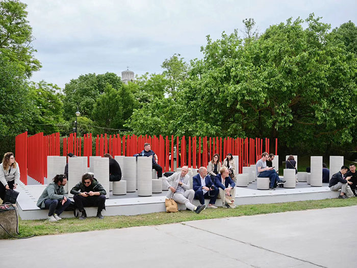 第18届威尼斯国际建筑双年展中国国家馆展览在威尼斯举办开馆活动