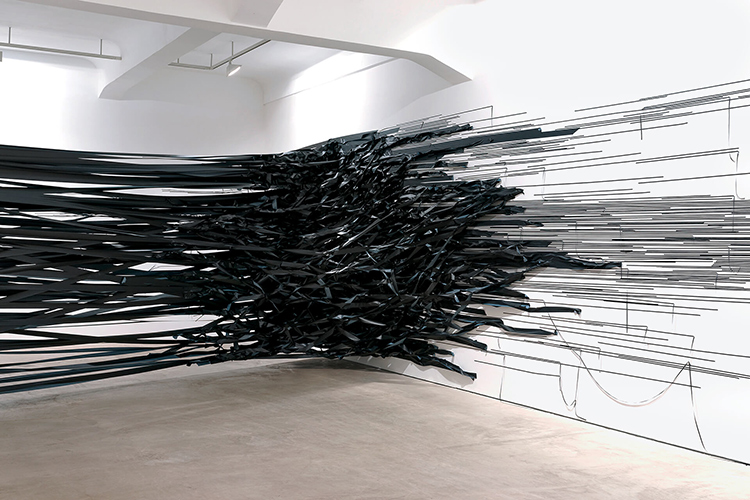 Monika Grzymala：用胶带搞定平面与立体两个维度的艺术家