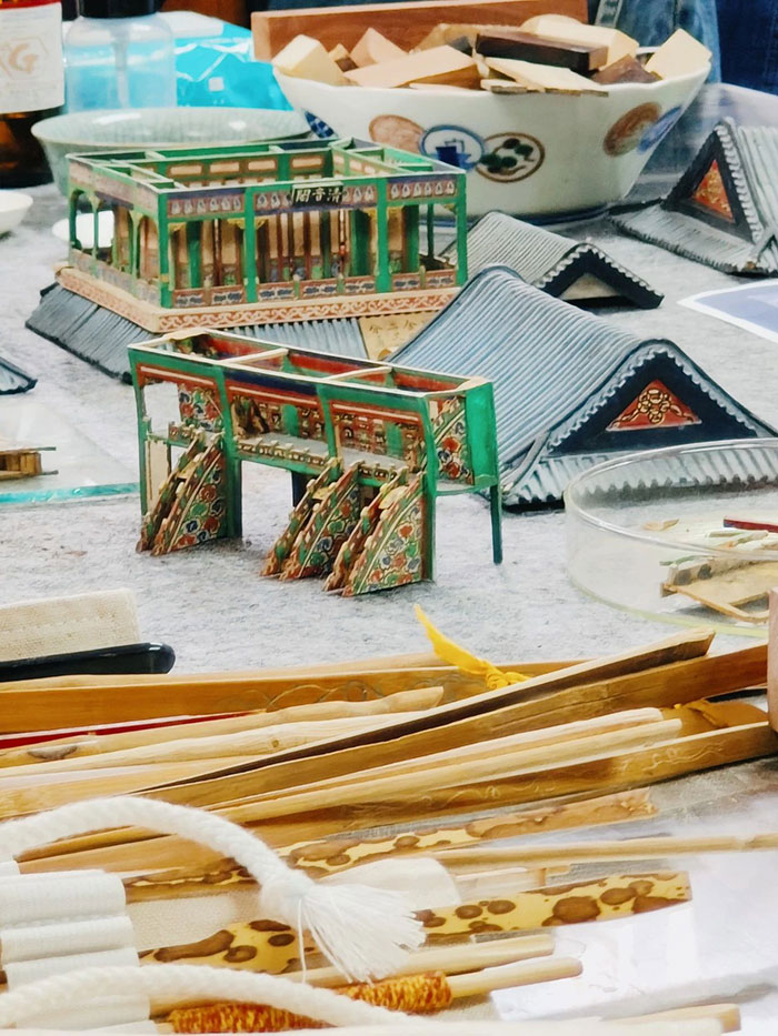 国家博物馆文保院展示馆藏清代样式雷烫样修复