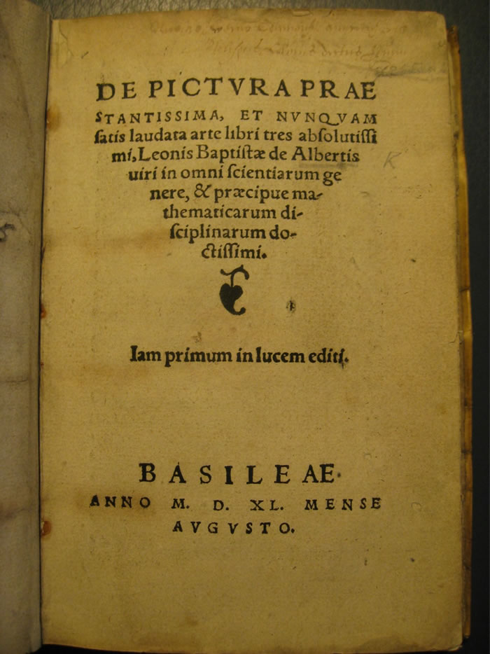 阿尔伯蒂的现代性——读《论绘画：阿尔伯蒂绘画三书》