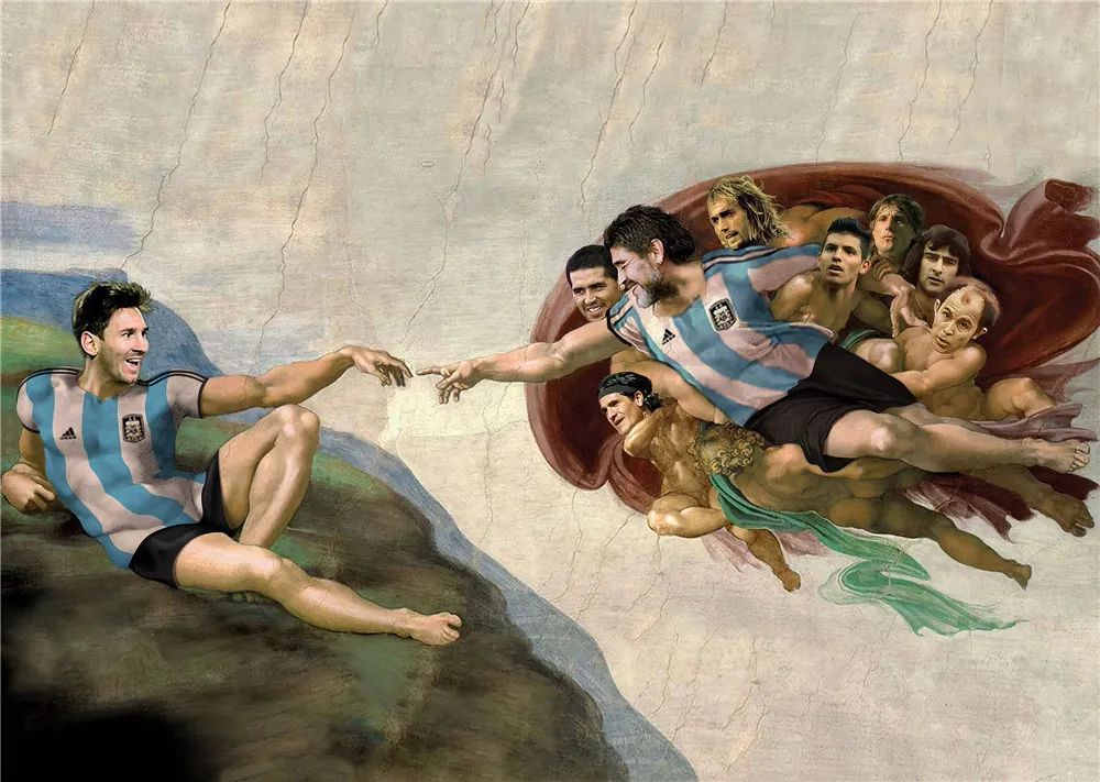 迭戈·马拉多纳给艺术带来的灵感和激情