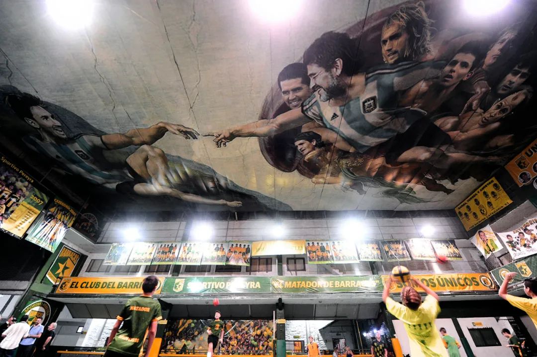 迭戈·马拉多纳给艺术带来的灵感和激情