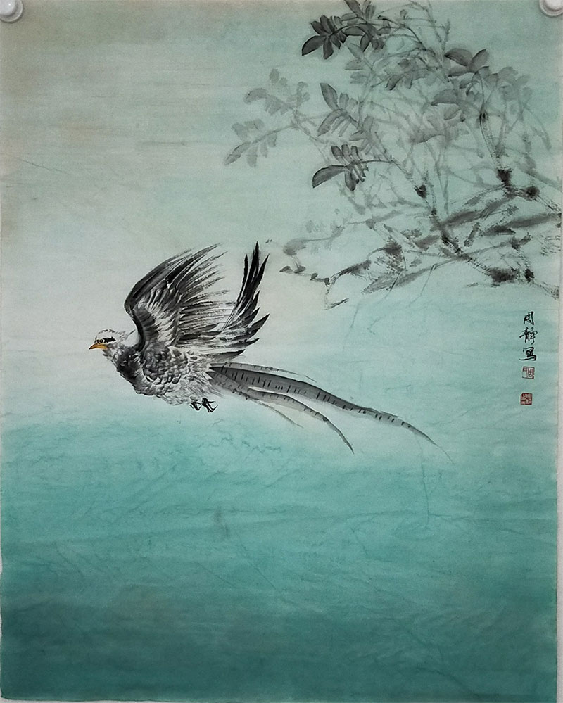 杨为农：“巢湖画派”后辈女画家周静