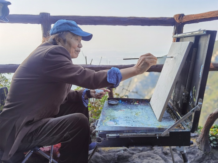 图集｜悠然庐山 诗画九江：36位中外艺术家庐山行回顾