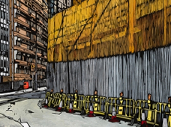 付斌版画探索“过程”：从都市边界线到内心图景