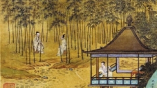 仇英《竹梧消夏图》里的夏日清凉